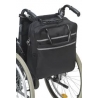 Bolsa auxiliar impermeable para silla de ruedas color negro