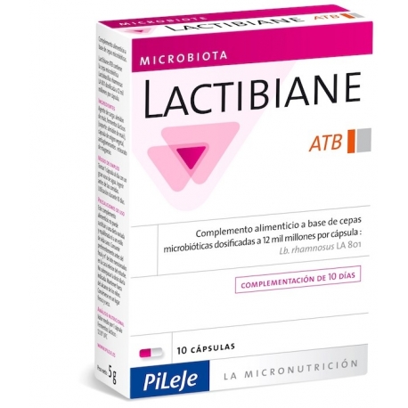 lactibiane atb protect 10 capsulas pileje