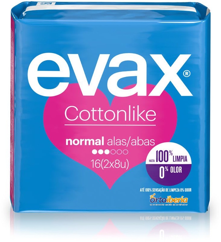 Evax Cottonlike Compresas Normal Alas Compress/é