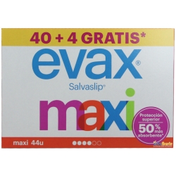 SALVASLIP EVAX MAXI 44 UNIDADES